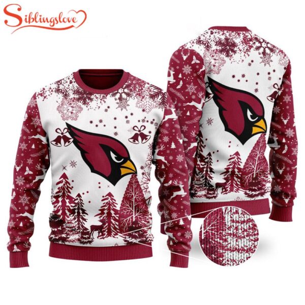 Arizona Cardinals Special Christmas Ugly Sweater Design Holiday Edition