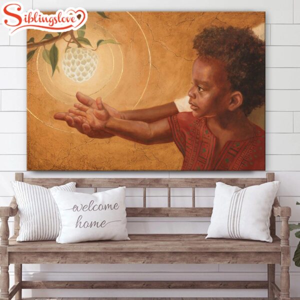 As A Loving Parent Canvas Wall Art