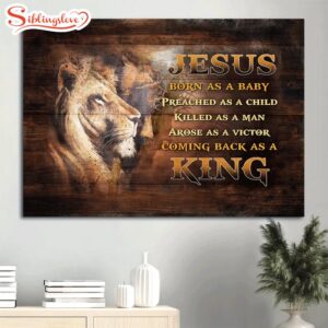 Awesome Lion Lion Painting Canvas…