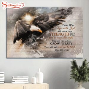 Bald Eagle Cross Symbol They…