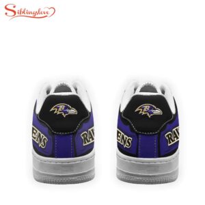 Baltimore Ravens NFL Air Force 1 Shoes For Fans