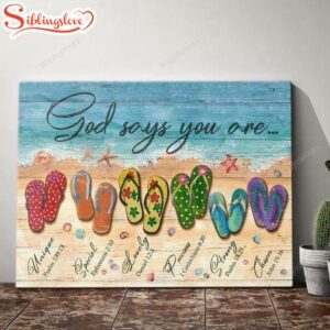 Beach Sandals God Says You…