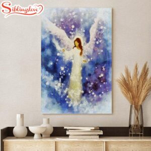 Beautiful Angel Painting Canvas Wall…