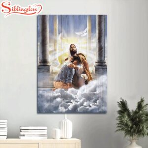 Beautiful Heaven Jesus Painting Holy…