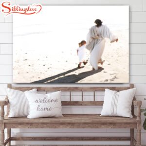 Beside Me Canvas Wall Art