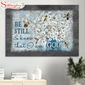 Bible Verse Hummingbird Painting White…