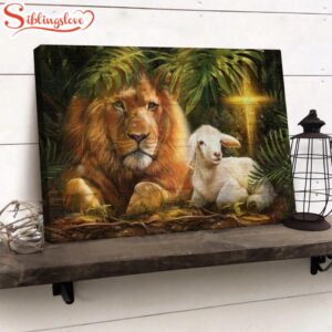 Big Lion King Beautiful Lamb…