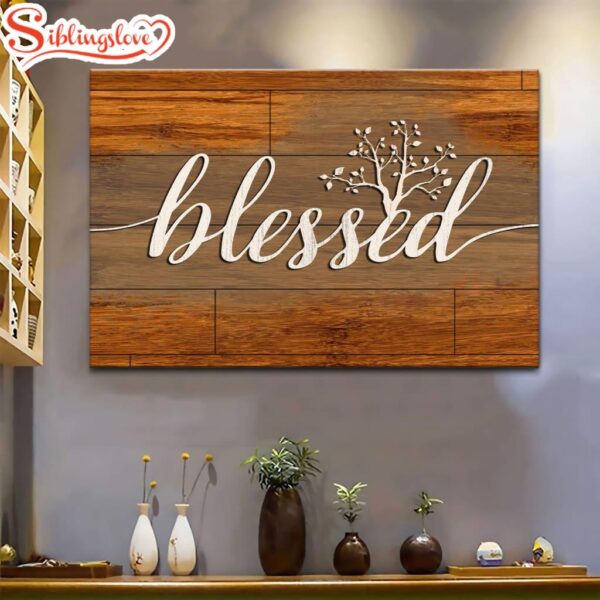 Blessed Canvas Wall Art