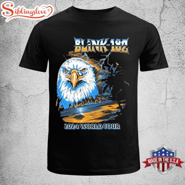 Blink-182 Eagle Tour 2024 Merchandise Unisex T-Shirt