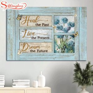 Blue Hydrangea Butterfly Drawing Wooden…