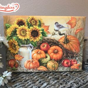 Bountiful Harvest Canvas Wall Art