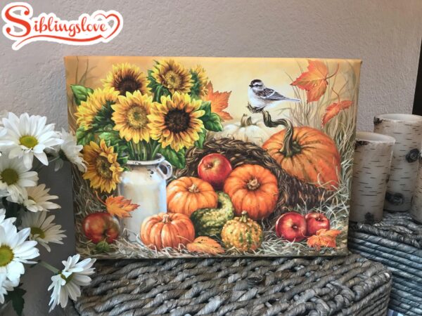 Bountiful Harvest Canvas Wall Art