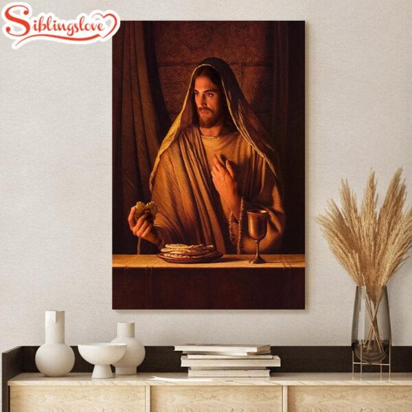 Bread Of Life Canvas Wall Art