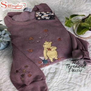 Breezy Leaves on Sleeve Pooh…