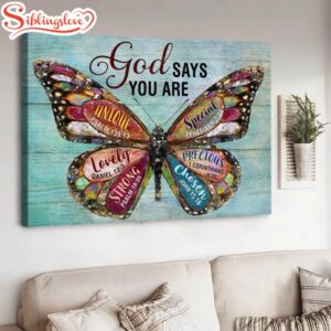 Butterfly God Says You Are…