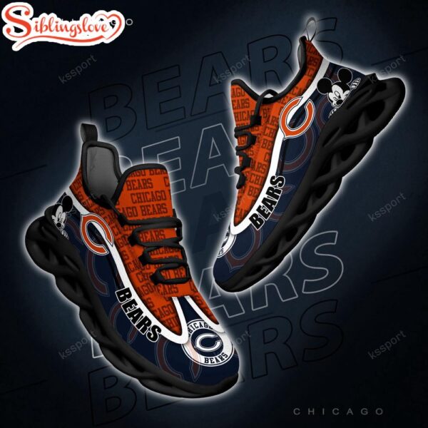 Chicago Bears NFL Football Team Max Soul Shoes Gift For Men Women