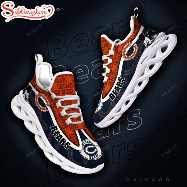 Chicago Bears NFL Football Team Max Soul Shoes Gift For Men Women