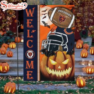 Chicago Bears Welcome Halloween House…