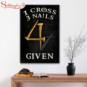 Christian 1 Cross 3 Nails…