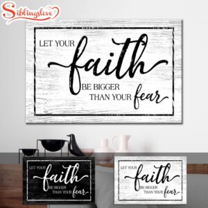 Christian Faith Wall Art Let…