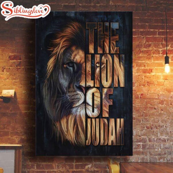 Christian The Lion Of Judah Picture Canvas Art