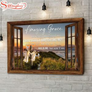 Christian Wall Art Amazing Grace…