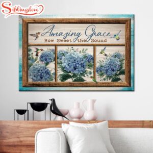 Christian Wall Art Amazing Grace…