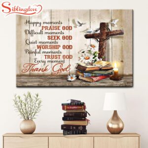 Christian Wall Art Happy Moments…