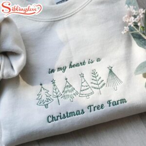 Christmas Tree Farm Women Embroidered…