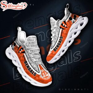 Cincinnati Bengals NFL Football Team Max Soul Shoes Gift For Men Women