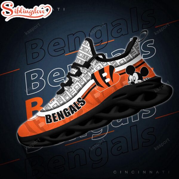 Cincinnati Bengals NFL Football Team Max Soul Shoes Gift For Men Women