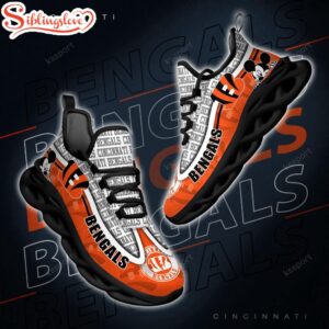 Cincinnati Bengals NFL Football Team Max Soul Shoes Gift For Men Women