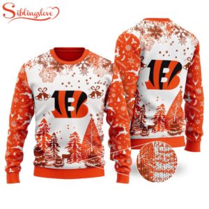 Cincinnati Bengals Special Christmas Ugly Sweater Design Holiday Edition