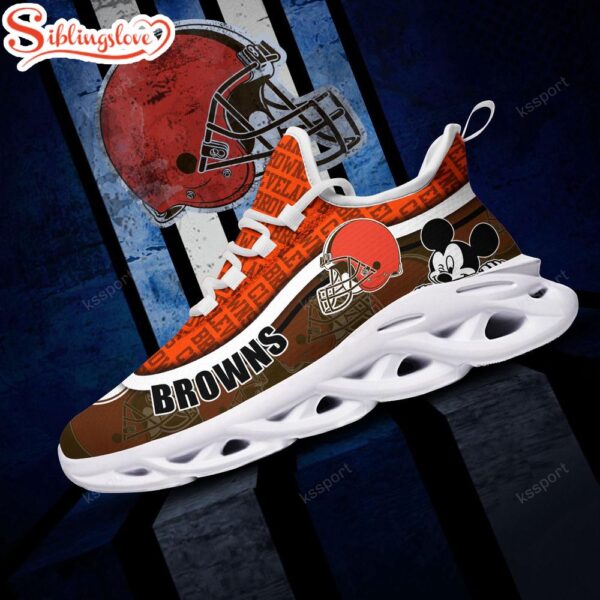 Cleveland Browns NFL Football Team Max Soul Shoes Gift For Men Women