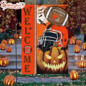 Cleveland Browns Welcome Halloween House…