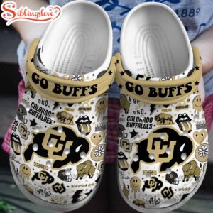 Colorado Buffaloes NCAA Sport Clogs Shoes Comfortable For Men Women