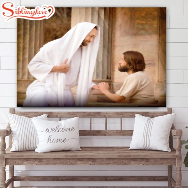 Come Unto Me Canvas Wall Art