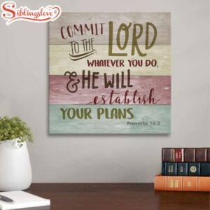 Commit To The Lord Whatever…