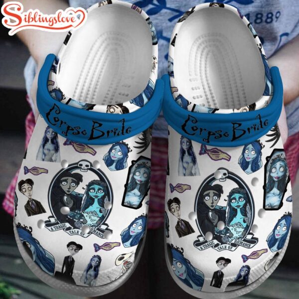 Corpse Bride Movie Clogs Shoes Cartoon Clogs