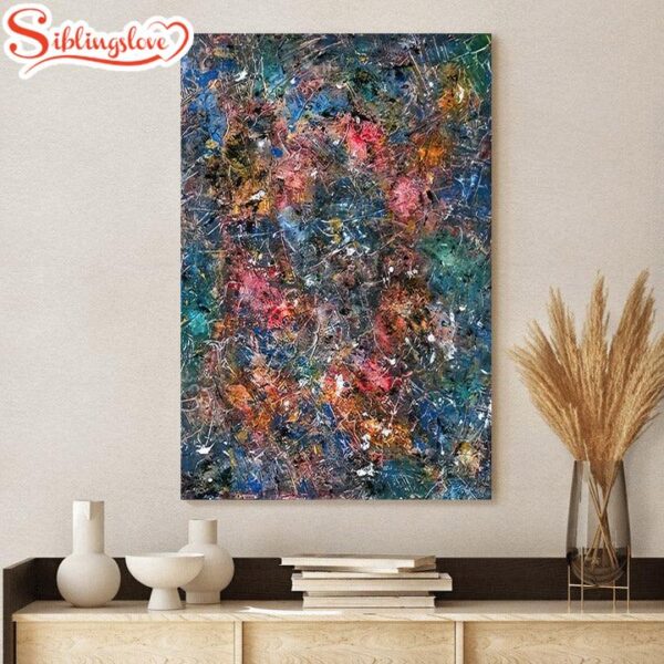 Cosmic Healing Painting Galaxy Painting Canvas Wall Art