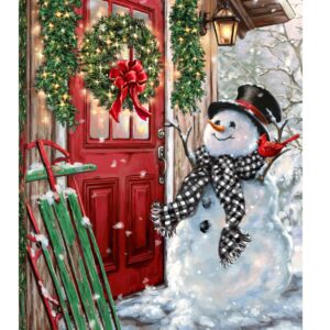 Country Christmas Canvas Wall Art