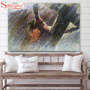 Crucifixion Canvas Wall Art