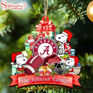 Custom Family Name NCAA Alabama…