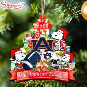 Custom Family Name NCAA Auburn…