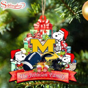 Custom Family Name NCAA Michigan…