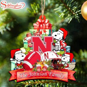 Custom Family Name NCAA Nebraska…