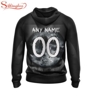 Custom Name And Number Carolina Panthers NFL Special Halloween Night 3D Hoodie Shirt