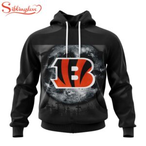 Custom Name And Number Cincinnati Bengals NFL Special Halloween 3D Hoodie Shirt