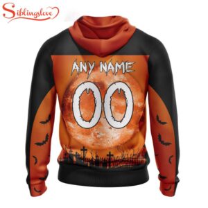 Custom Name And Number Denver Broncos NFL Special Halloween Night 3D Hoodie Shirt