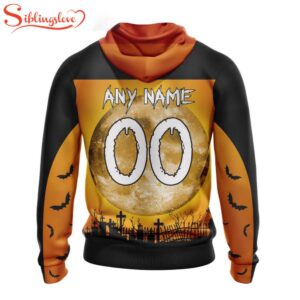 Custom Name And Number Jacksonville Jaguars NFL Special Halloween Night 3D Hoodie Shirt